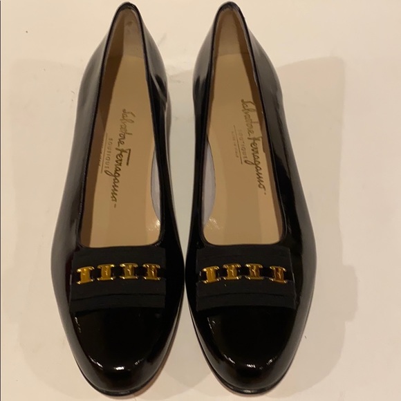 Salvatore Ferragamo Malyas Black Size 9.5 AAAA NEW - Picture 2 of 9
